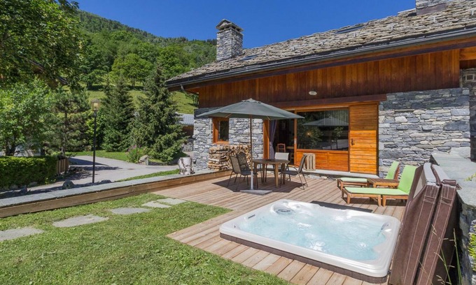 Le Raffort Chalet De Esquí | Chalet 'Duhoux' con vistas a la montaña, terraza privada y Wi-Fi