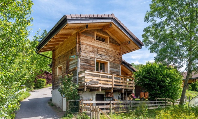 Thones Chalet De Esquí | Chalet-Ejecutivo-Baño privado con bañera-Vista a la Montana