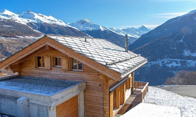 Heremence Chalet De Esquí | Casa de vacaciones Les Masses para 1 - 8 personas con 4 dormitorios - Casa de vacaciones independien