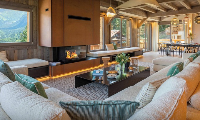 Saint-Nicolas-de-Veroce Chalet De Esquí | Chalet Mussol - family stay on the slopes for 14 - OVO Network