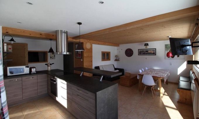 Valloire Chalet De Esquí | Chalet, Planta baja, terraza, parking, local para esquís, 75m², Valloire
