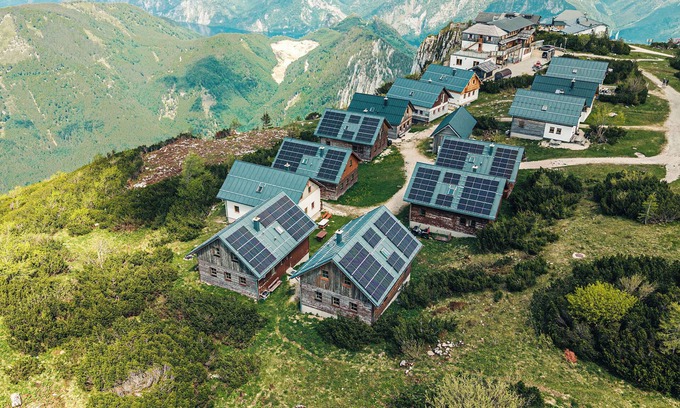 Ebensee Casa | Chalet Hochlocken | Sauna | Kitchen | Mountain