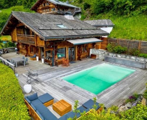 Saint-Gervais-les-Bains Chalet De Esquí | Chalet Hygge - Piscine - Calme