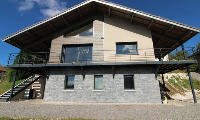 La Bresse Cabaña | Chalet en La Bresse con chimenea y garaje