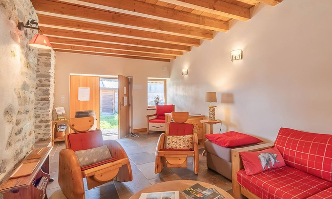 Montricher-Albanne Apartamento | Chalet 'L'ours' con vistas a la montaña