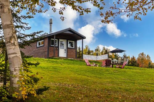 Notre-Dame-Auxiliatrice-de-Buckland Casa | Chalet le Coyote Lac, Micro Ferme, Sentier Du Domaine, Vue Sur Les Monts, Idéal 2 4 Personnes