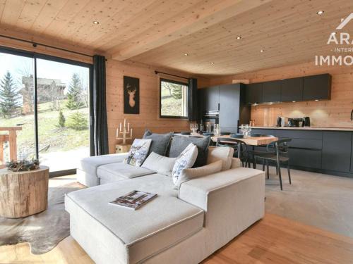 Le Grand-Bornand Chalet De Esquí | Chalet Mitoyen Luxueux 8 Pers, 3 Chambres Confortables pour une Escapade Alpestre Inoubliable - FR-1-391-168