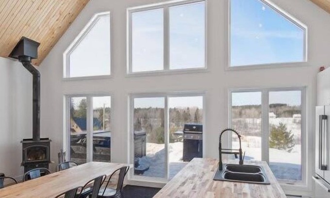 Mauricie Chalet De Esquí | Chalet Natura - 3A | SPA | avec accès à la rivière