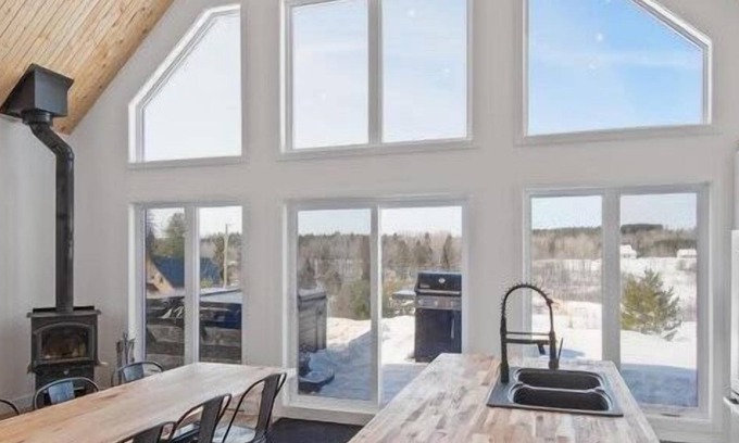 Mauricie Chalet De Esquí | Chalet Natura - 4B| SPA | accès à la rivière
