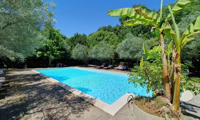 Zona LIV La Giustiniana Casa | Chalet with swimming pool a few km from Rome