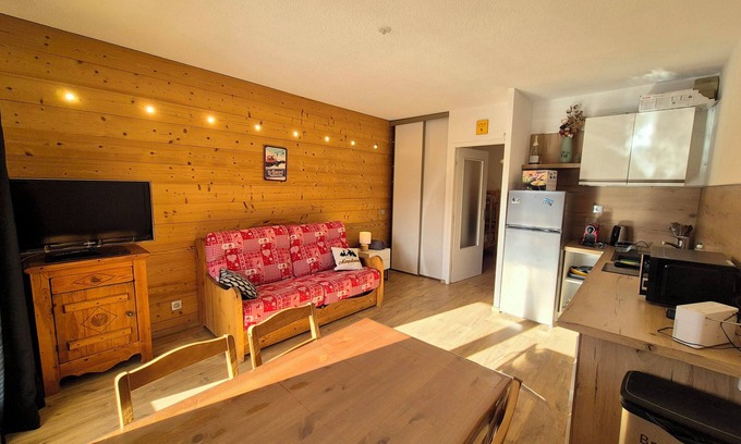 Les Deserts Apartamento | Chaleureux studio au pied des pistes - Le refuge **