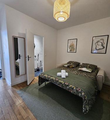 Pierrefitte-sur-Seine Casa | Chambre verte proche de stade de France