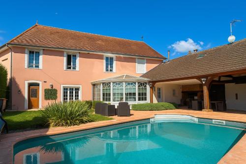 Saint-Martin-d'Ablois Casa | Champagne Therapy Demeure de charme avec piscine et SPA - 7 chambres