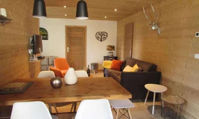 Champagny-en-Vanoise Apartamento | Champagny / La Plagne, hermoso apartamento nuevo 4/6 personas