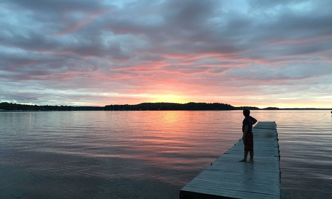 Colchester Apartamento | Champs Camp en el lago Champlain con playa privada