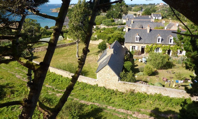 Ile-de-Brehat Casa | Casa de carácter con vista al mar - Típica de la isla con 5 habitaciones