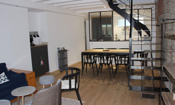 Pornichet Villa | villa de carácter reformada a pie de playa