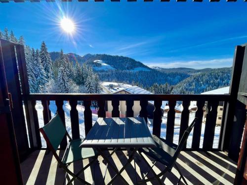 Notre-Dame-de-Bellecombe Apartamento | Charmant studio au pied des pistes, animaux admis - FR-1-505-79