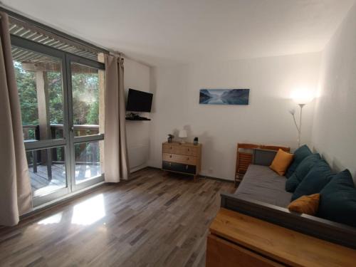 Pra Loup Apartamento | Charmant studio avec balcon, 1 pièce, 4 personnes