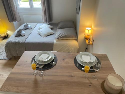 La Celle-sous-Gouzon Apartamento | Charmant studio neuf centre-ville Libourne