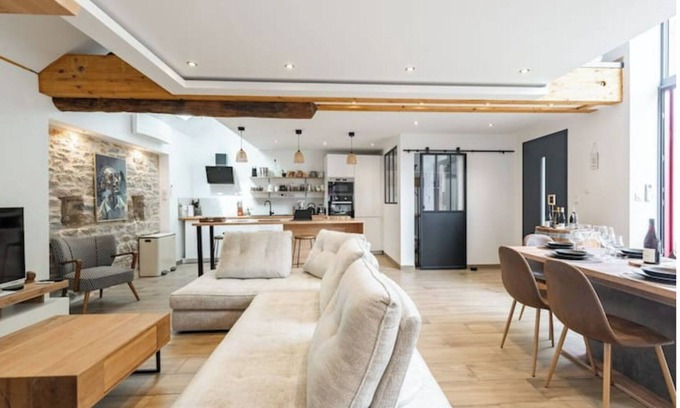 Marsannay-la-Cote Casa | Charmante Maison Climatisée Avec son Jardin à 10 Minutes de Dijon