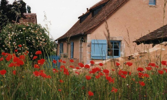 Asnieres sur Vegre Casa | Charmante maison paysanne rénovée avec grand terrain, proche de la rivière et du village médiéval - FR-1-410-162