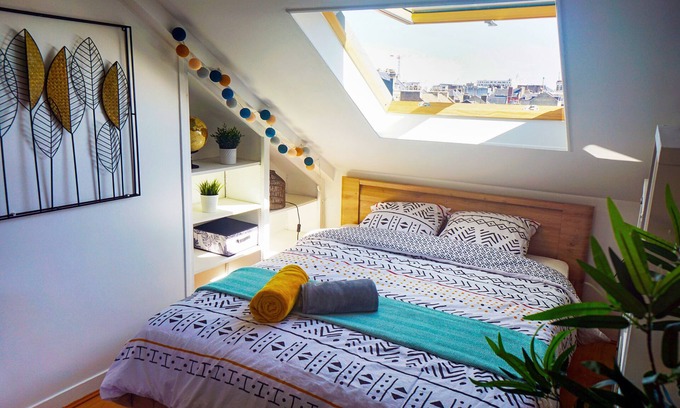 Anatole France Danton Apartamento | Charme & Calme Pour ce Spacieux Studio Cocooning en Plein Centre-ville
