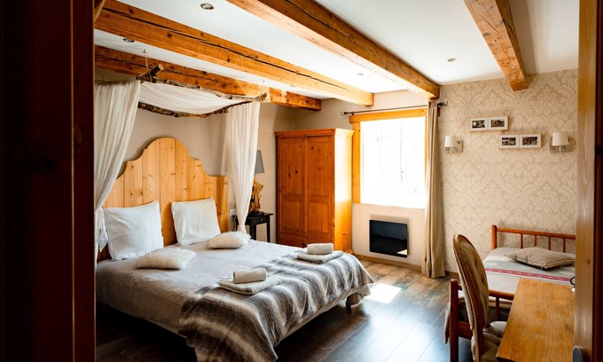 Saulxures-sur-Moselotte Cama Y Desayuno | Triple-Lujoso-Baño en la habitacion-Vista a la Montana-Chambre prestige