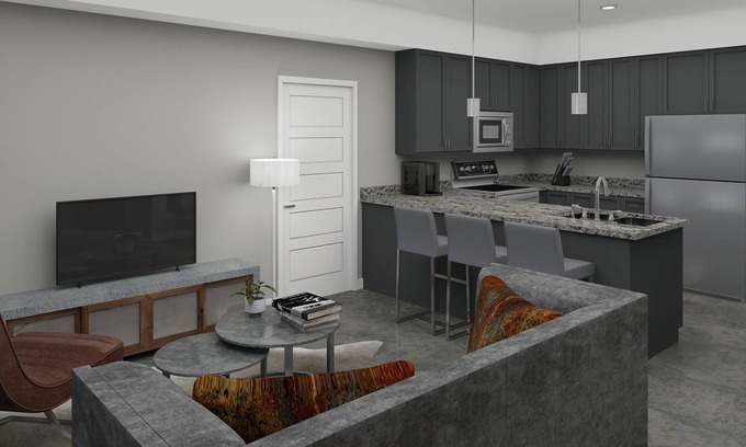 Bridgeport Apartamento | Charming 1-bedroom apartment with full kitchen and modern conveniences.