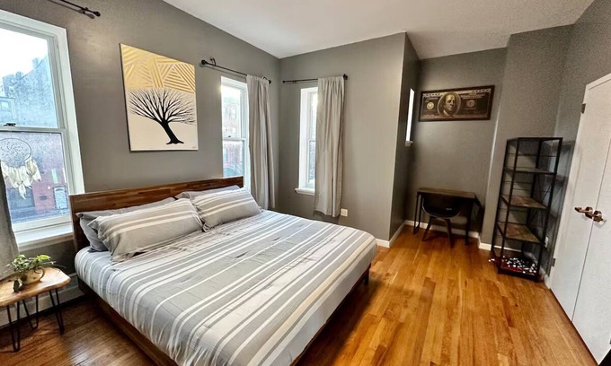 Crown Heights Apartamento | Charming 1-bedroom apartment in Brooklyn with Projector, 25 mins to Manhattan