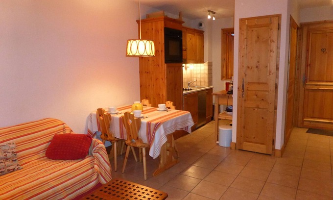 Les Houches Apartamento | Apartamento de 2 habitaciones con cabina para 6 personas en zona tranquila