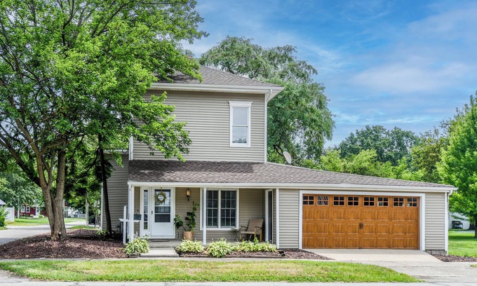 Plain City Casa | Charming 4-bedroom house in delightful Plain City with central HVAC