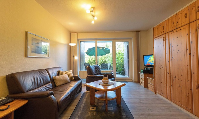 Wremen Apartamento | Charming apartment Lili Marleen 7-03 with a view from the balcony.