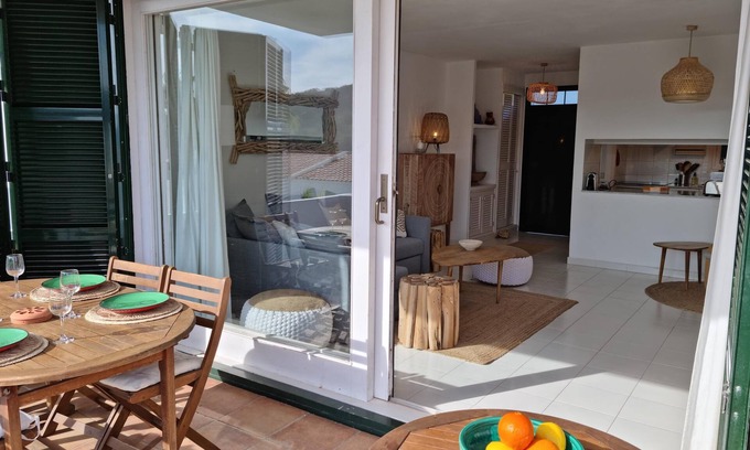 Son Parc Apartamento | Apartamento con encanto "El Ton" cerca de la playa con campo de golf, piscina, jardín y Wi-Fi