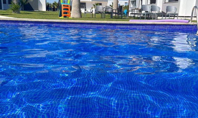 Bouficha Apartamento | Charming app. S+2 modern, ground floor, furnished with pool access & mountain view