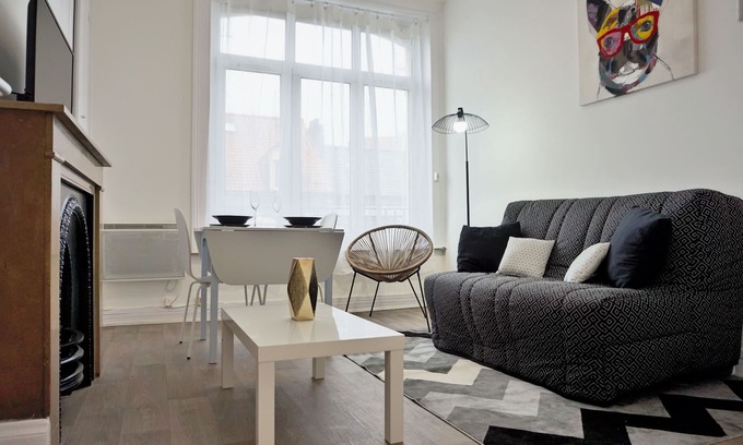 Boulogne-Centre Apartamento | Charming, cosy apartment near Boulogne-sur-mer town center