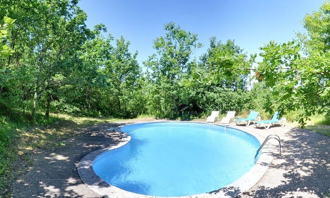 Thezac Cabaña | Encantadora casa de campo para 12 personas - Wilderness + piscina privada