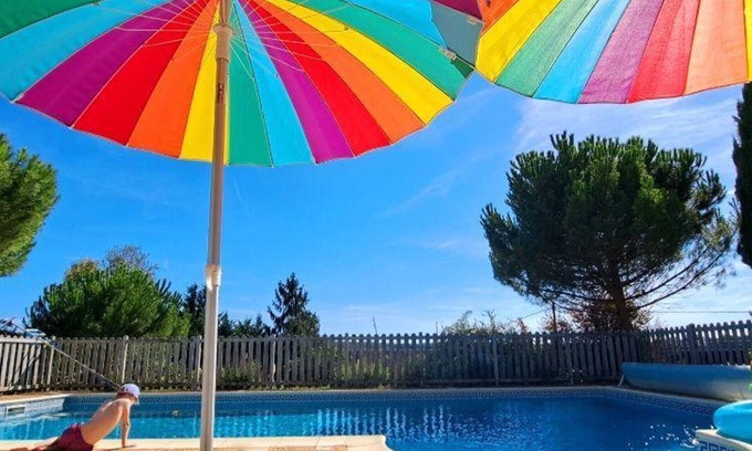Cherveix-Cubas Cabaña | Casa rural con piscina, jardín, sala de juegos y próxima a lugares históricos en Dordogne