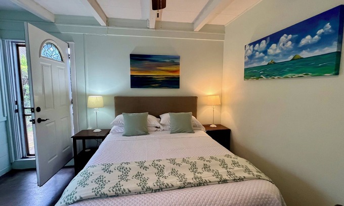 Kailua Apartamento | Charming Dolphin Suite with AC in delightful Kailua