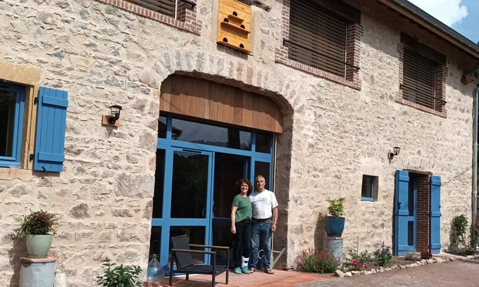 Le Cergne Cabaña | Casa rural ecológica encantadora en Le Cergne, ideal para familias y senderistas