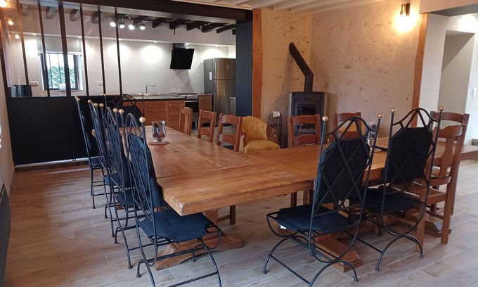 Savigne-lʼEveque Cabaña | **Hermosa casa rural cerca de Le Mans, ideal para familias grandes y grupos**