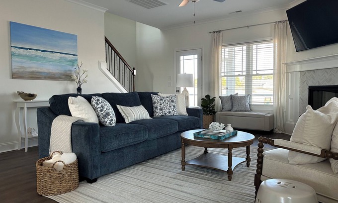 Morehead City Casa | Charming Golfer's Dream Near the Beach 3BD/2.5BA house in peaceful Beaufort
