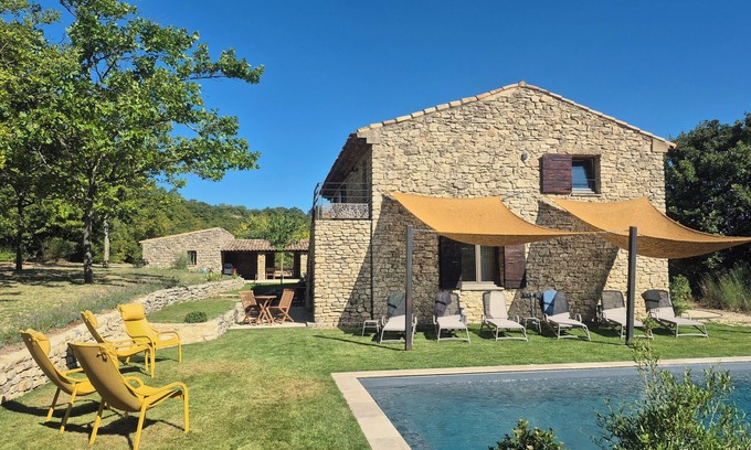 Auribeau Casa | Charming house in the heart of the Luberon with swimming pool