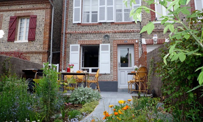 Yport Casa | Encantadora casa en Yport 300 metros playa sol terraza jardines