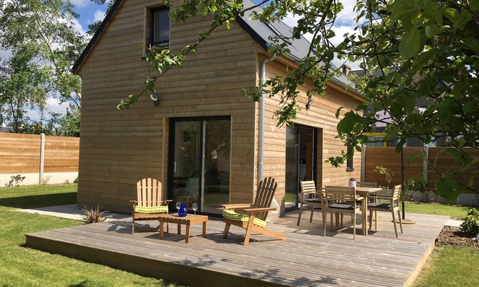 Portbail Casa | CHARMING HOUSE WOOD FRAMEWORK IN SEASIDE