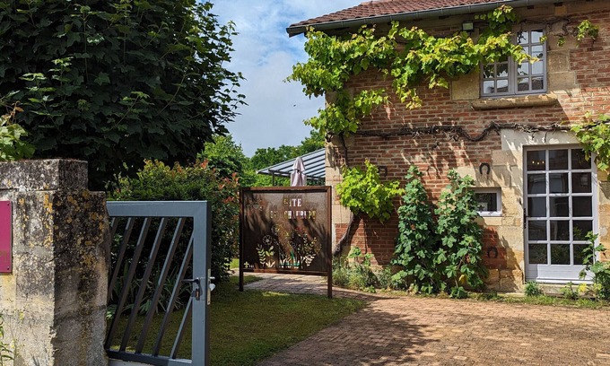 Contrisson Cabaña | Encantadora casa rural reformada con terraza y jardín cerrado, cerca del Lago du Der, para 6 personas