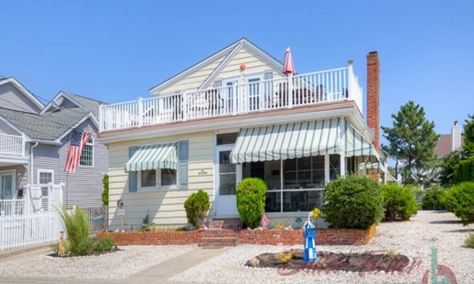 Stone Harbor Casa | Casa de vacaciones de lujo unifamiliar con encanto, Stone Harbor, NJ