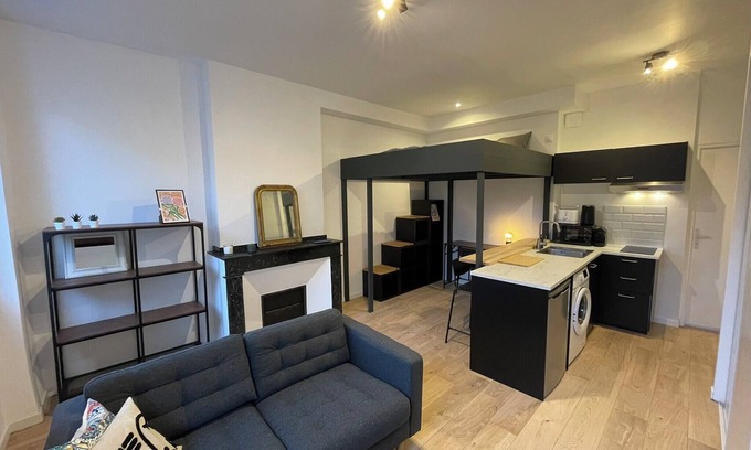 Guilhemery Apartamento | Charming T1 in the heart of Toulouse