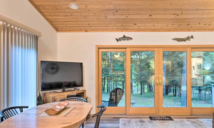 Thompsonville Cabaña | Charming Thompsonville Home w/ On-site River!