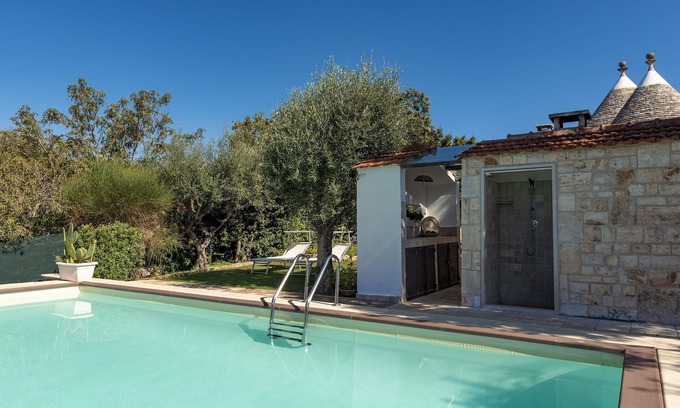 L'Assunta Villa | Trulli encantador con piscina para 8 personas en el campo de Monopoli